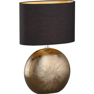 Foro bordlampe, bronze/sort, højde 53 cm