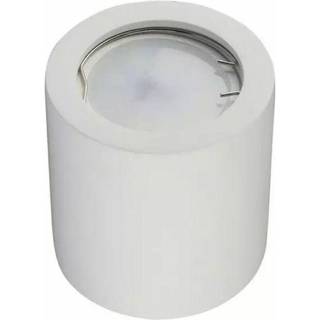 GU10 lampe - runde, hvid