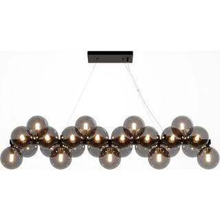 Maytoni Dallas pendel 25-lys, lang, sort