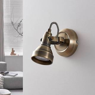 Lindby - Perseas LED Væglampe Antique Brass