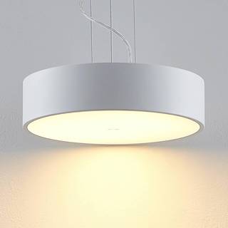 Arcchio LED-hængelampe Noabelle, Ø 40 cm, hvid, metal