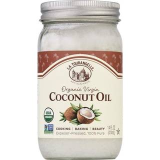La Tourangelle Organic Virgin Unhraffined Coconut Oil Fantastisk til madlavning Bagning Hår og hudpleje fed aromatisk og smagfuld kilde til MCTS
