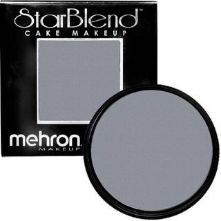 Mehron Makeup Starblend Cake Makeup | V?d/t?r presset pulver ansigtsmakeup | Pulverfundament | Lysegr? ansigtsmaling og kropsmaling 2 oz (56g)