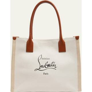 Christian Louboutin Nastroloubi Large canvas tote bag - neutrals - One Size