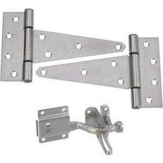 National Hardware N343-434 DPV875 Gate Kit i rustfrit st?l