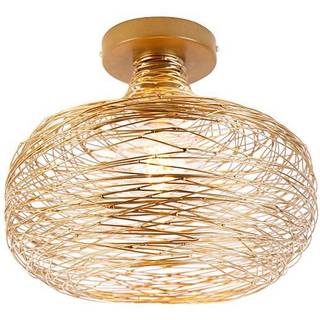 Design loftslampe guld - Sarella