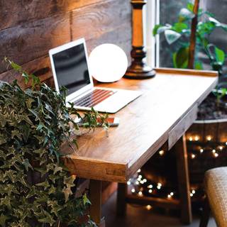Busso LED-akku-lampe, solar, tusmørkesensor, hvid
