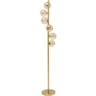 KARE Scala Balls gulvlampe, seks lys, guld