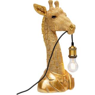 KARE Animal Giraffe bordlampe, højde 50 cm, guld