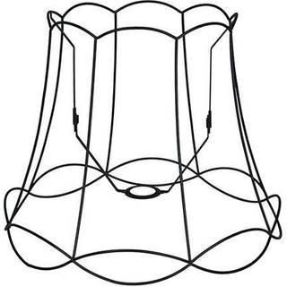 Metal lampeskærm sort 45/36 - Granny Frame