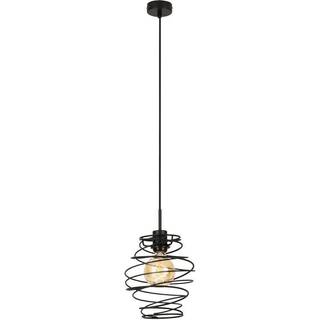 Hængelampe Black Steel 4870, 1 lyskilde