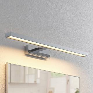 Lindby LED-spejllampe Jukka, 60 cm, krom, metal, IP44