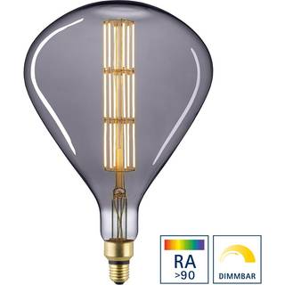 LED-pære Giant Tear E27 8W Filament 922 dim titanium