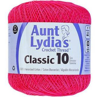 Frakker hæklet klassisk hæklet tråd hot pink