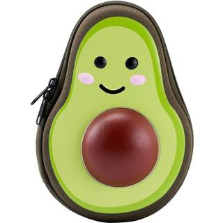 Det er akademisk avocado blyant case School Supply Pose med Mesh Pocket Cute Design