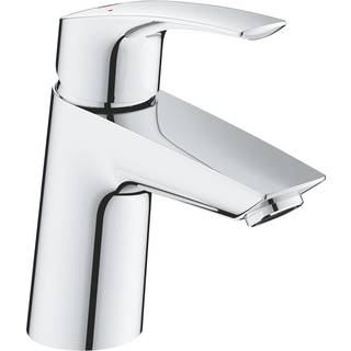 GROHE Eurosmart 2021 S vinklet håndvaskarmatur med push-open bundventil, krom