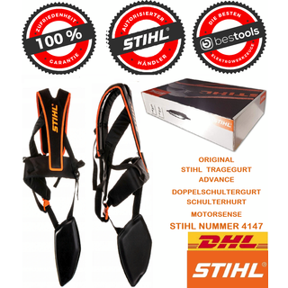 Dobbelt skulderrem til hækkeklipper og græstrimmer Stihl 41477109004