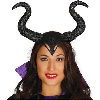Maleficant Haarreif mit Hörnern
