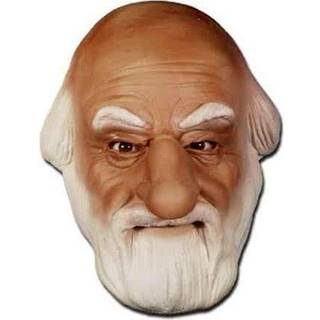 Weihnachtsmann Maske aus Schaumlatex