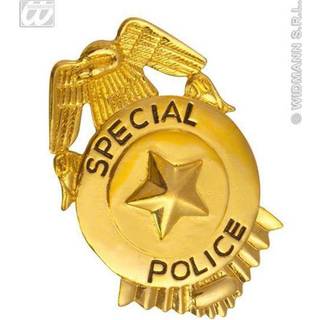 Glänzende FBI Police Marke