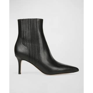 Veronica Beard Lisa 70 leather ankle boots - black - EU 38