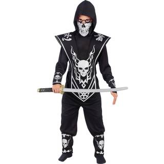 Totenkopf Ninja Kinderkostüm S