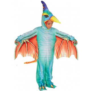 Green Pteradactyl Printed Infant Costume Jumpsuit | Lille