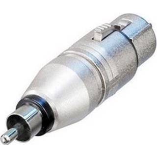 Neutrik 3-polet XLR hun - RCA/phono han (NA2FPMM) | PRIS-MATCH