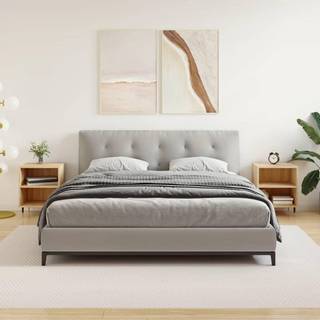 Sengebord 40X30X50 Cm Konstrueret Træ - 2 / Sonoma-eg