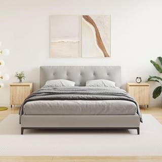 Sengeborde 40X30X50 Cm Konstrueret Træ - 2 / Sonoma-eg