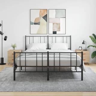 Sengeborde 40X35X47,5 Cm Konstrueret Træ - 2 / Sonoma-eg