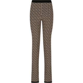 Balmain Monogram high-rise leggings - multicoloured - XL
