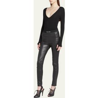Tom Ford Leather leggings - black - S/M