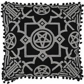 Pentagramm Kissenbezug Blair Black 45x45cm
