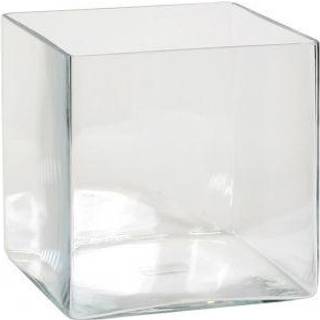 Britt firkantet vase 20 cm høj 20 cm bred