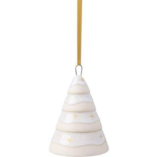 Villeroy & Boch Winter Glow juletræspynt juletræ Hvid/Beige
