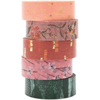 Paper Poetry Tape Set Blumen - Mehrfarbig