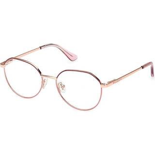 Guess Unisex GU9232 074 Optiske stel Metal Rosa Rund Normal