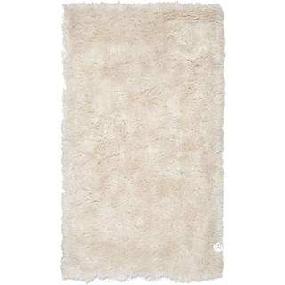 Classic Collection Cloudy Tæppe 80x150 Cm - Ensfarvede tæpper Uld Natural White - CY150NA