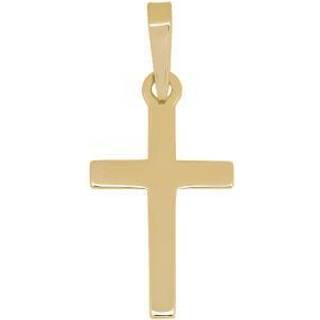 Siersbøl 14kt. guldkors 20mm