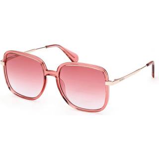 Max & Co. MO0083 66S 56 Solbriller Kvinder Rød - Transparent Red - 56mm