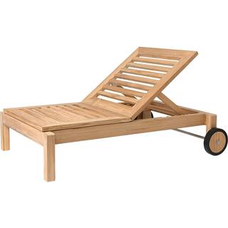 Carl Hansen - AH604 Liggestol & AH604F fodskammel - Solstolar - Alfred Homann - Træ