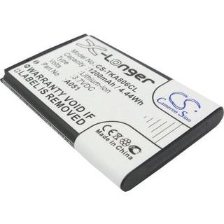 Batteri til Telefunken kamera FHD 170/5 - 1200mAh