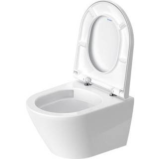 Duravit D-Neo sæt m/væghængt toilet, Rimless® og soft close sæde