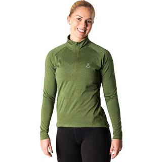 RE-LIITE 1/4 ZIP SHIRT (WOMEN) - Army green