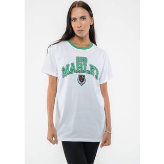 Bob Marley - Bob Marley Unisex Ringer T-Shirt: Collegia...