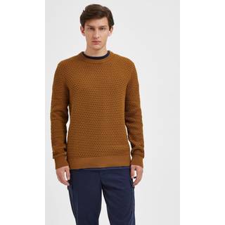 SLHREMY LS KNIT ALL STU CREW NECK W
