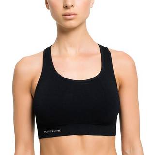 Purelime Seamless Sports BH - XXS/XS, Svedtransporterende & Komfortabel til Yoga
