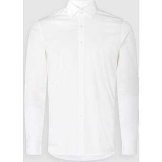 Slim Poplin Dress Shirt - White - 41