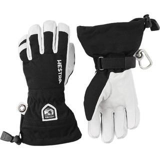 Hestra Army Leather Heli Ski Junior 5-finger 6 BLACK